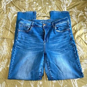 American Eagle Hi-Rise Skinny Jeans 16 Long